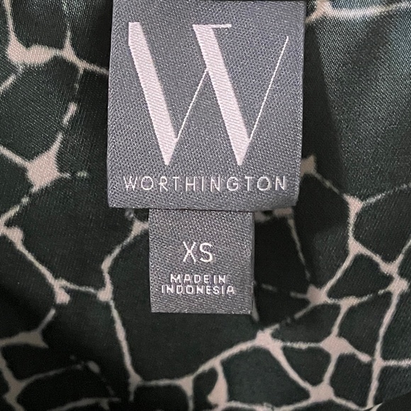 Tank Top Blouse Abstract Pattern Size XS - Picture 6 of 7